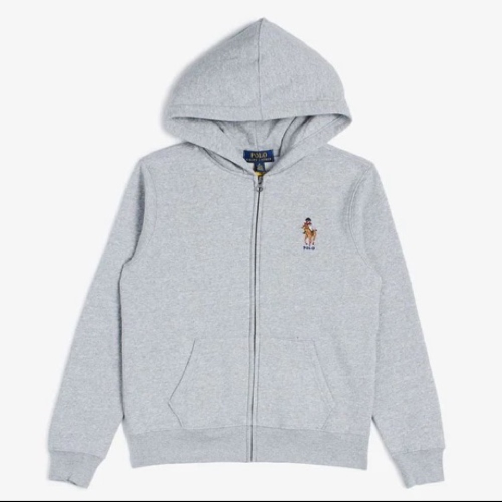 Gray Ralph Lauren Hoodie